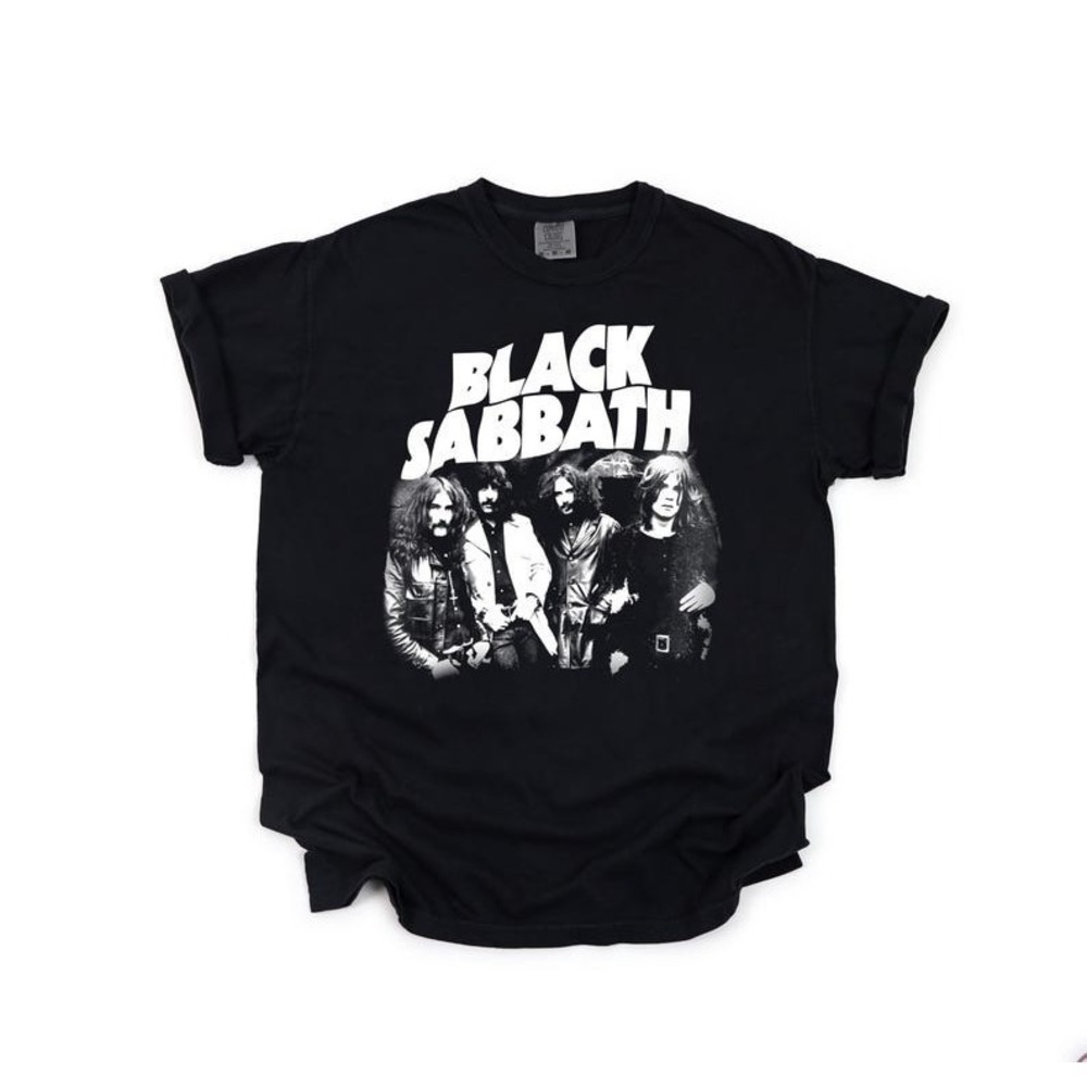 Ozzy Osbourne, Black Sabbath T-Shirt, Retro Rock Band Tee